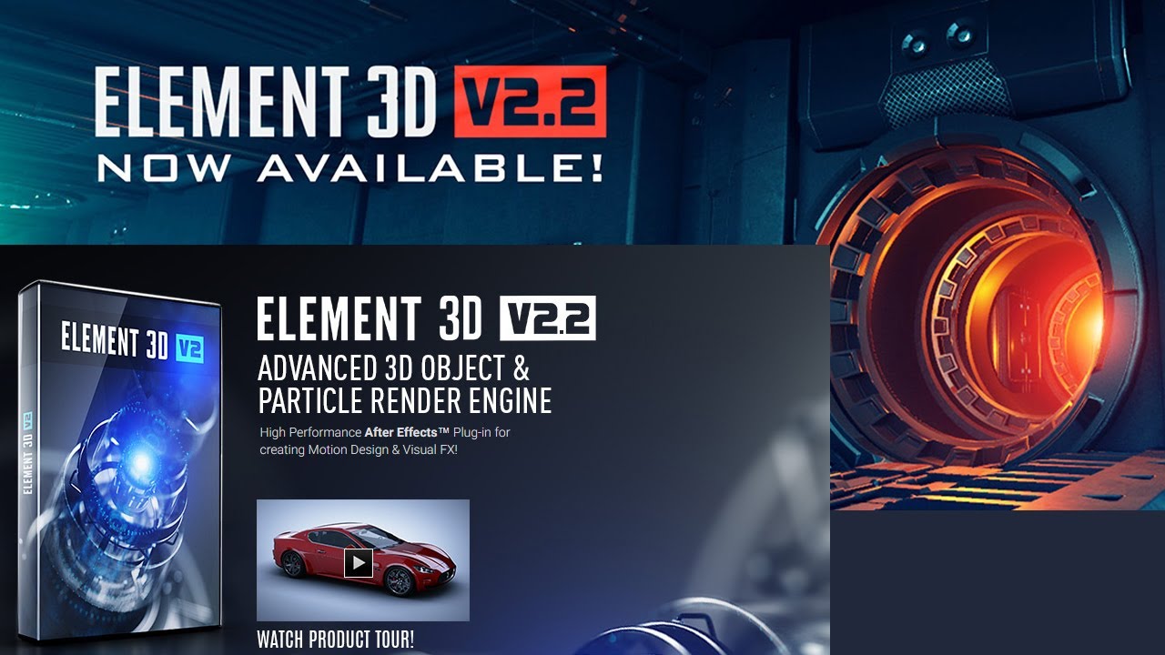 Installation of Element 3d v2 2 Videocopilot Adobe After Effect Plugin