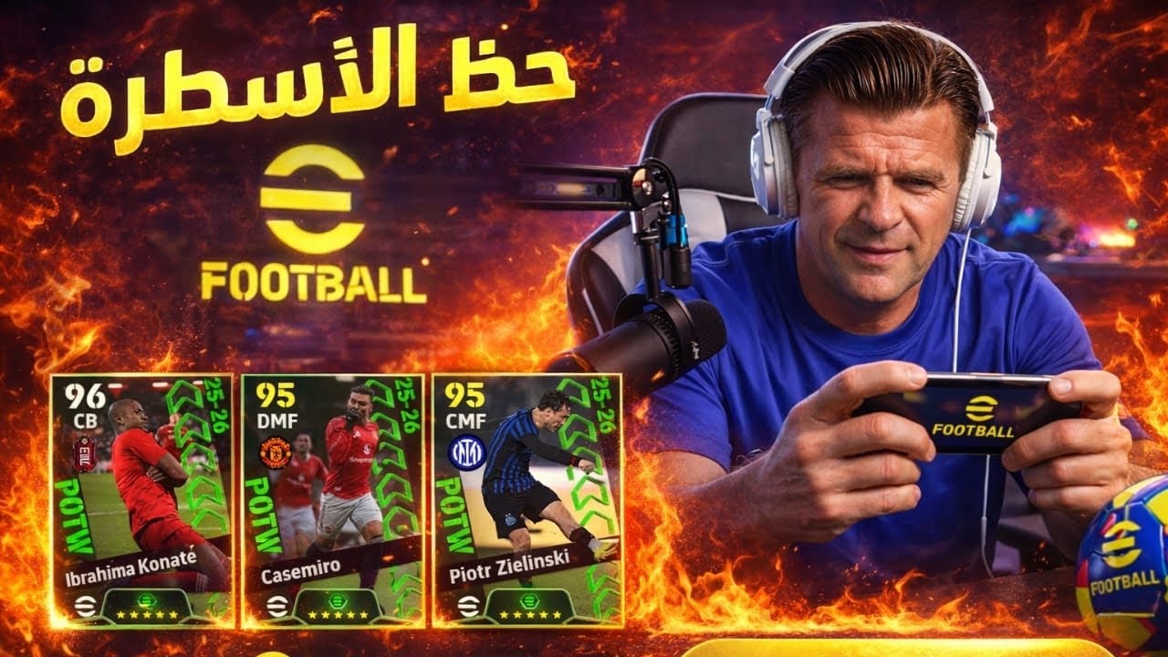 أخيراًكونامي عملتها🫡ازيكم يا شباب النهارده هنفتح علي بكتجات نجوم اسبوع  مع الحظ الاسطوري في البكتجات