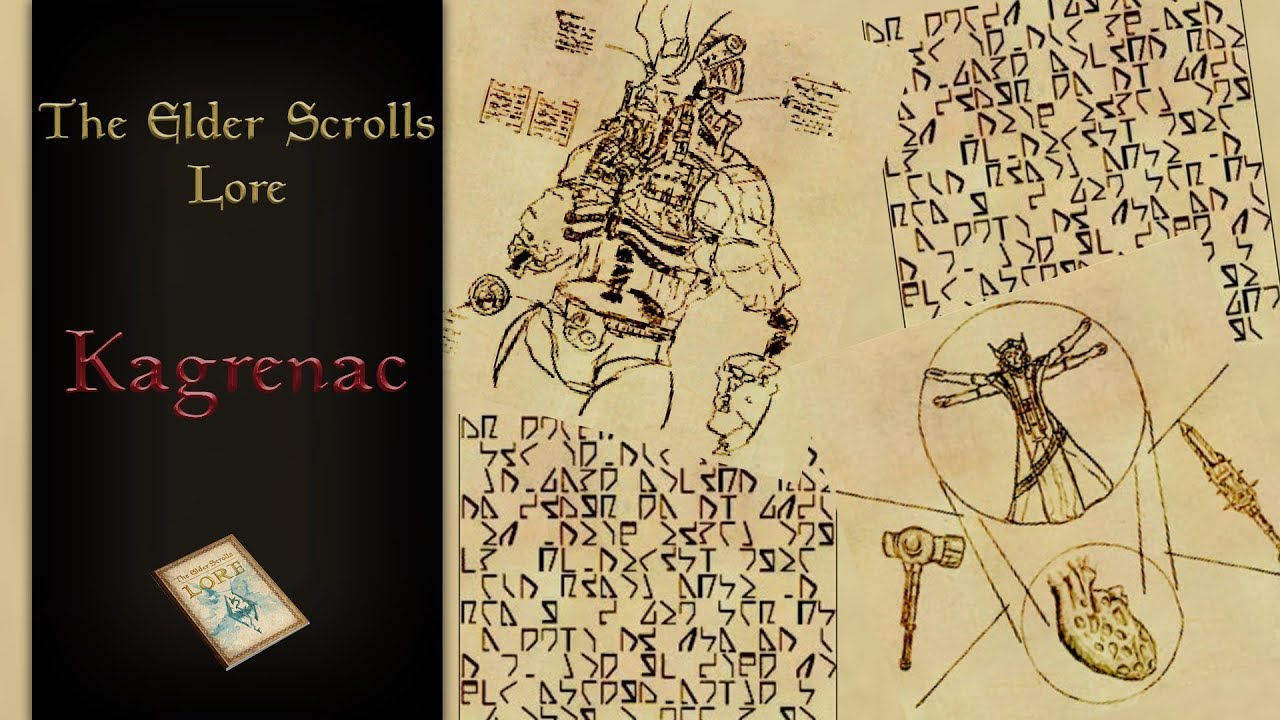 Kagrenac, The Greatest Dwemer Crafter - The Elder Scrolls Lore