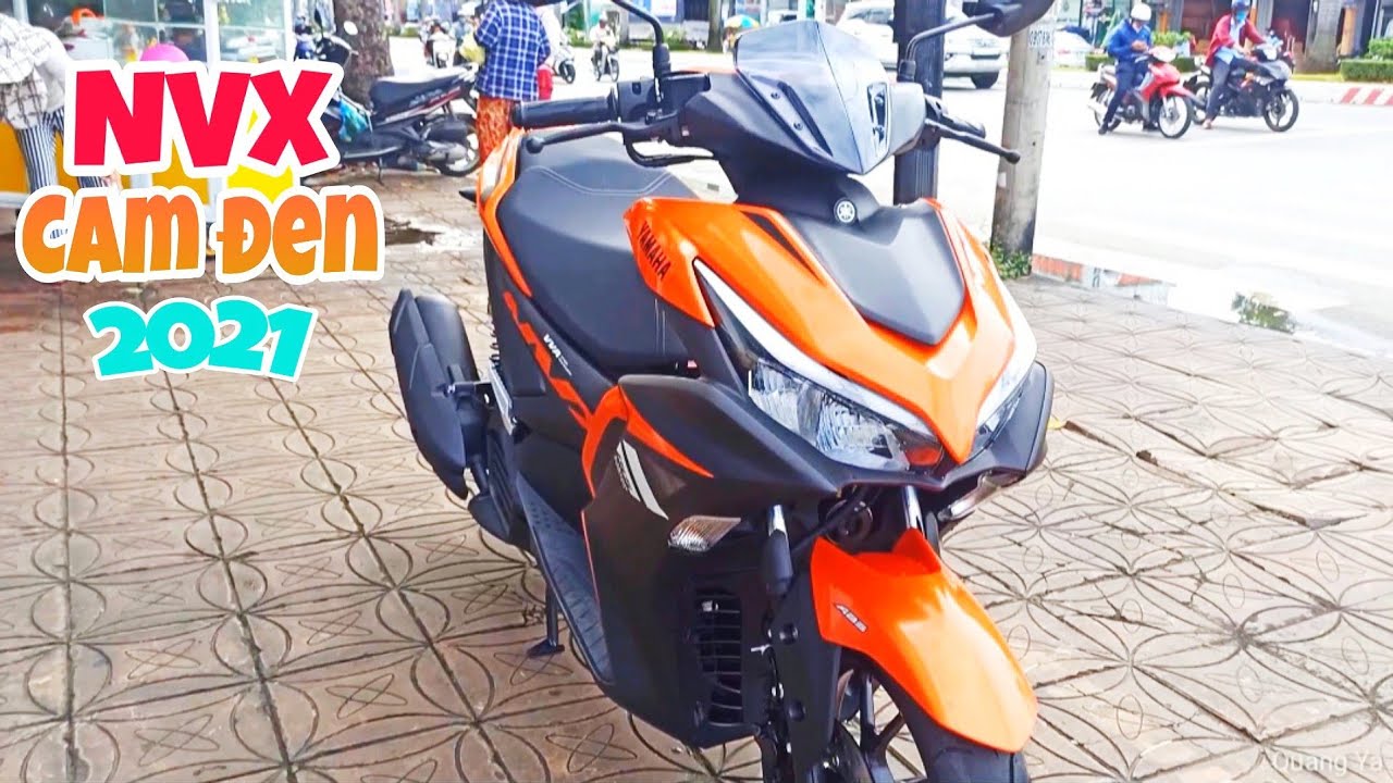 Xe NVX 2021 Cam Đen Mới Nhất Giá Đề Xuất 53 Triệu Đồng | Yamaha NVX 155 Vva 2021 Orange | Quang Ya