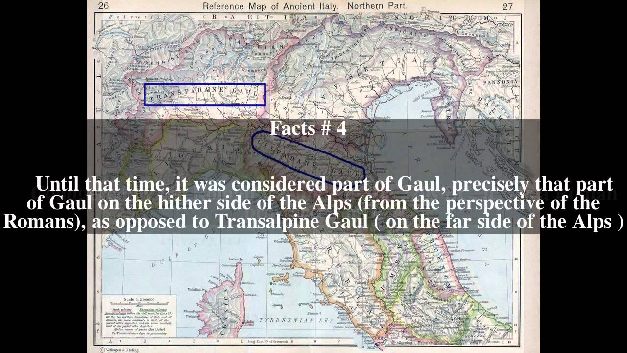 Cisalpine Gaul Top # 6 Facts