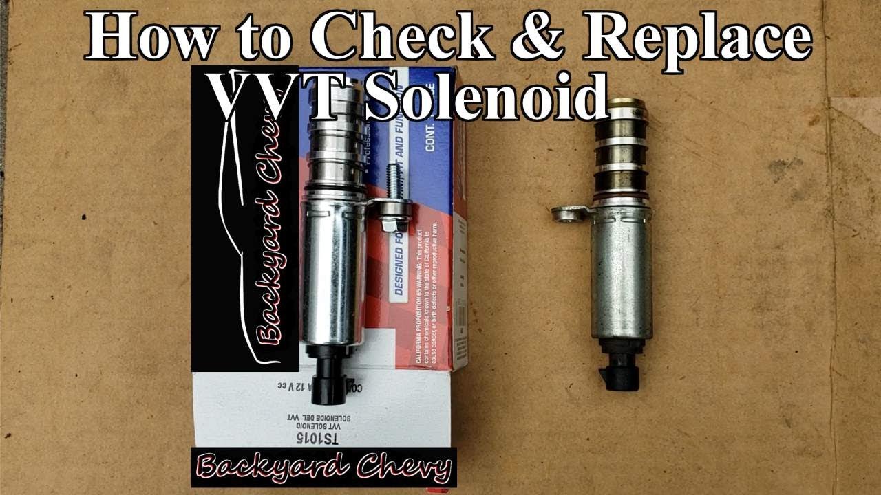Variable Valve Timing Solenoid Replacement Chevy Malibu 2.4L (P0013 P0014 Cam Position Actuator Fix)