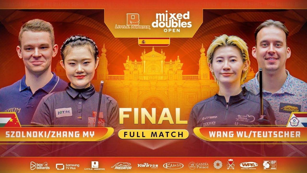 ZHANG MY/SZOLNOKI v WANG/TEUTSCHER - THE FINAL - 🇪🇸 LITTLE MONSTER MIXED DOUBLES OPEN 2025