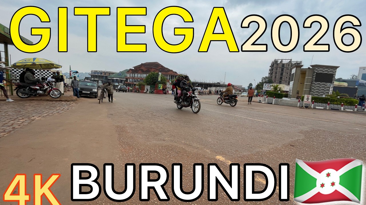 Walking in GITEGA 2026 🇧🇮 | Discover 2nd City and Burundi’s Political Capital