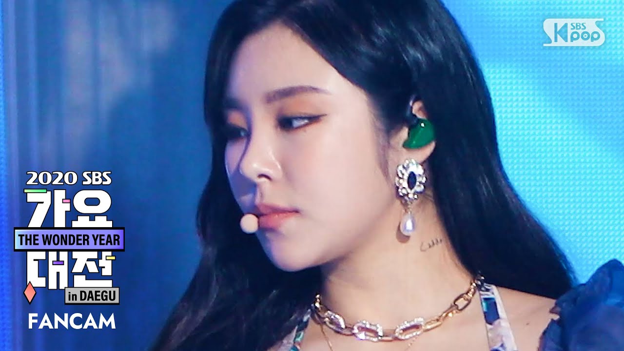 [2020 가요대전] 마마무 휘인 'AYA+딩가딩가' 페이스캠 (MAMAMOO WHEEIN 'AYA+DINGGADINGGA' FaceCam)│@2020 SBS MusicAwards