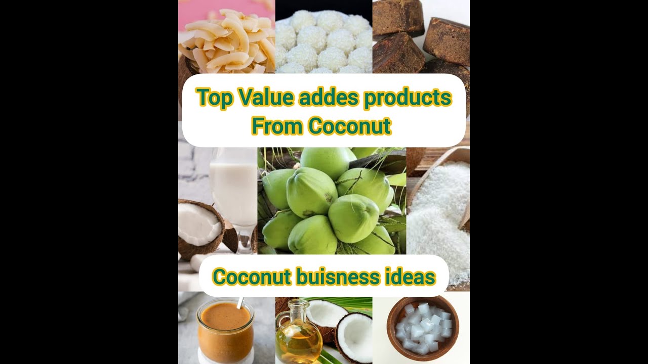 coconut value added products