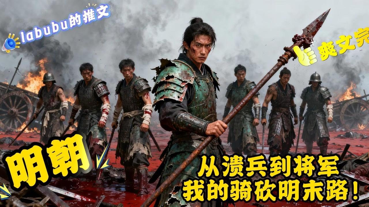 完结《明朝》松锦溃败，陈默看见柳如是被溃兵围困，“跟我杀敌，有饭吃有饷拿。”溃兵们将信将疑。当陈默用缴获的银两将一名卫所兵升级为重甲枪兵时，所有人跪倒：“愿为将军效死！”