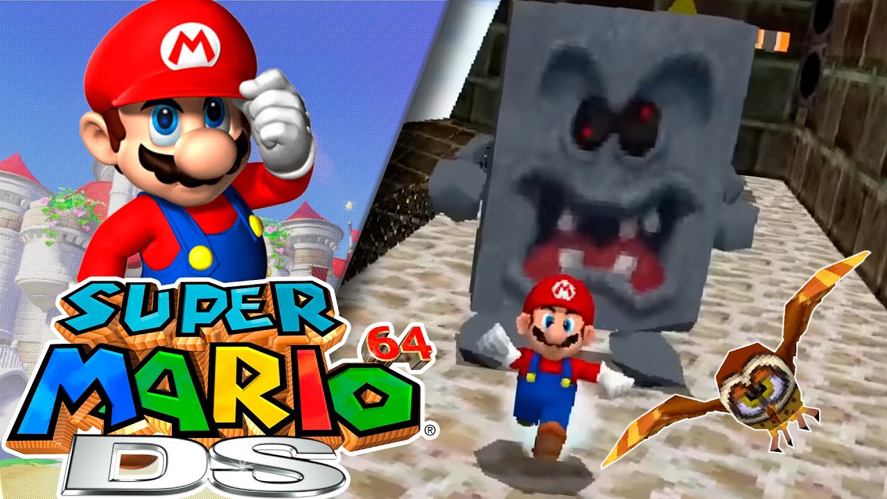 #4 INVASIÓN A LA FORTALEZA DE PIEDRA | Super Mario 64 DS | Al 100% en ESPAÑOL - Red Shock -