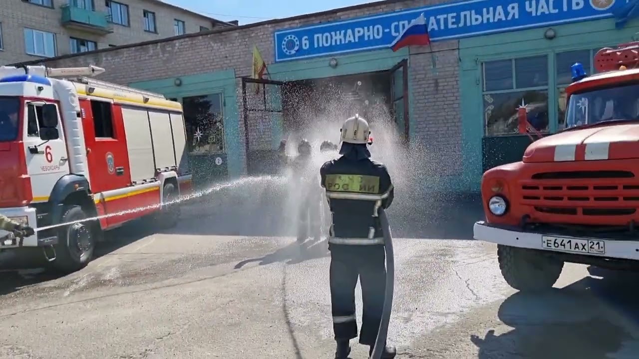 Проводы огнеборцев на пенсию