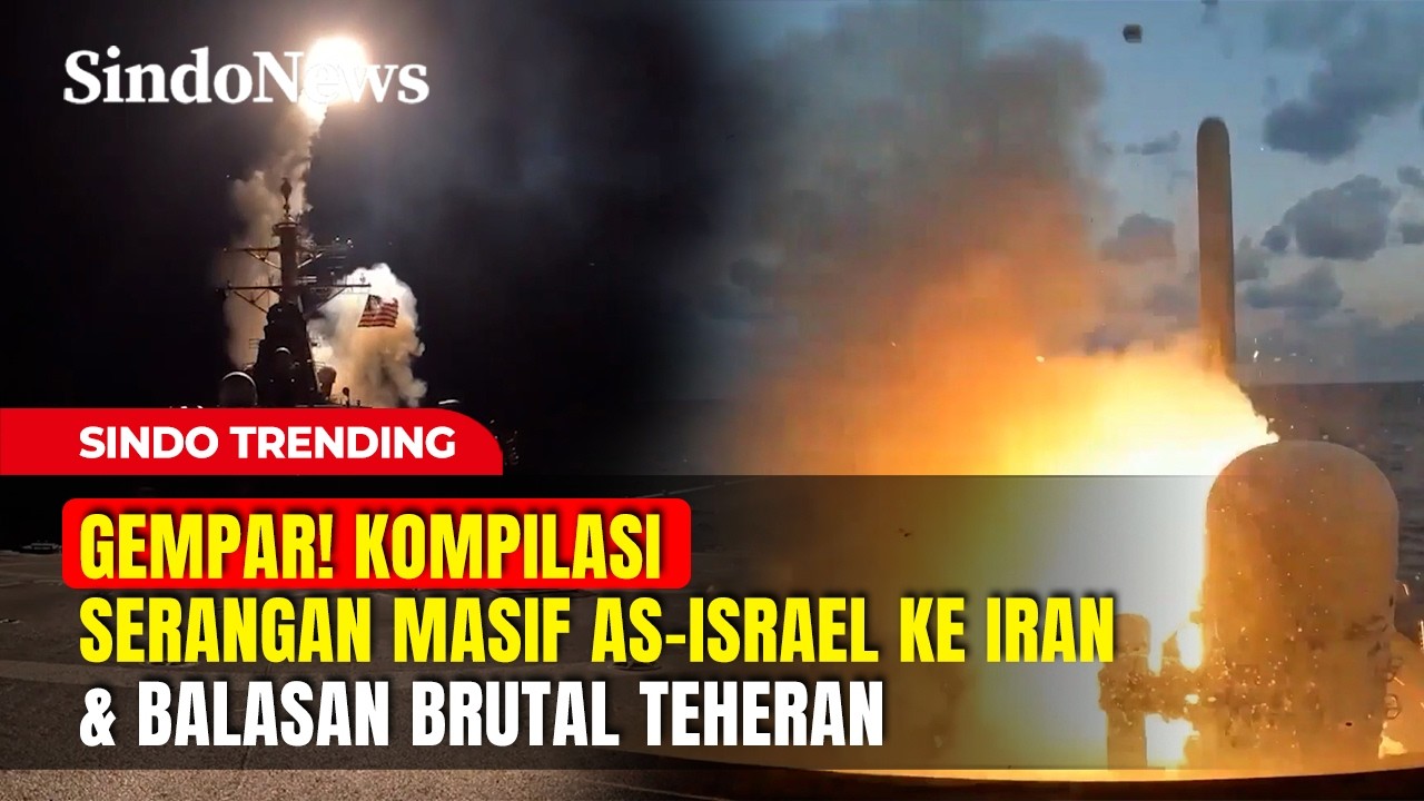 GEMPAR! Kompilasi Serangan Masif AS-Israel ke Iran & Balasan Brutal Teheran | Sindo Trending | 04/03