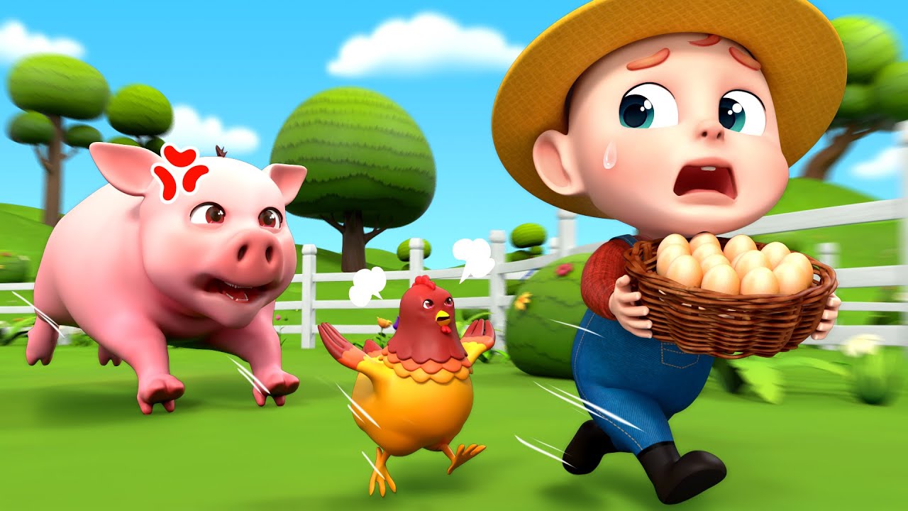 Pat-A-Cake | Old MacDonald Had A Farm | Learn Good Habits | Rosoo Nursery Rhymes