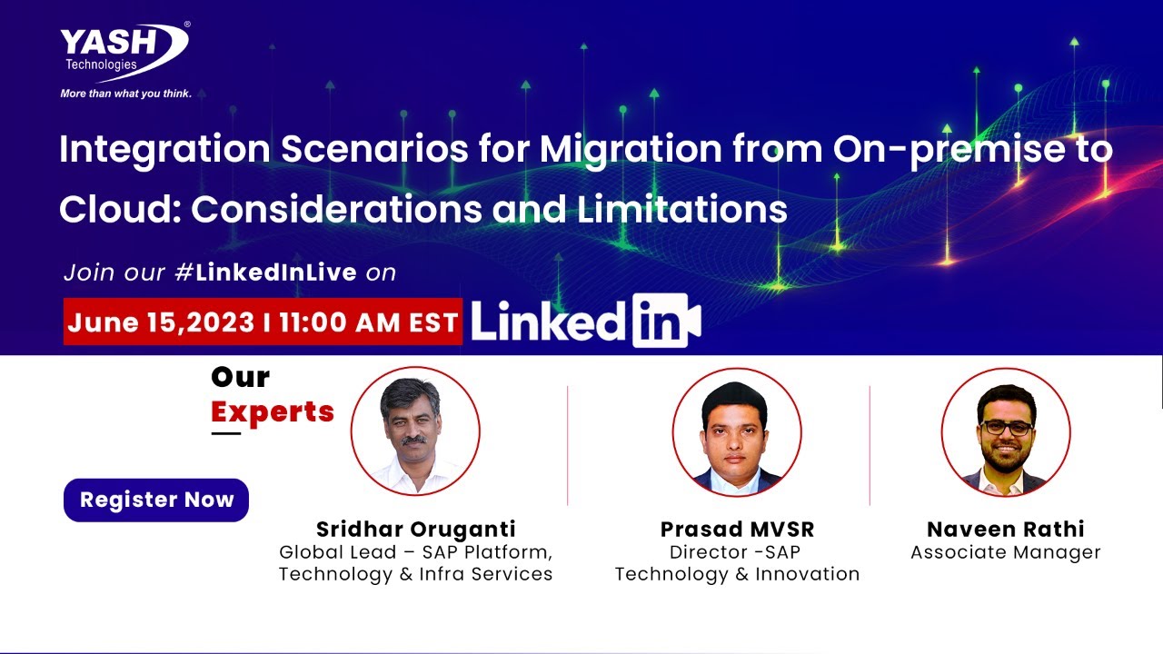 Migration of On-Premise Integration Scenarios to Cloud - Considerations and Limitations