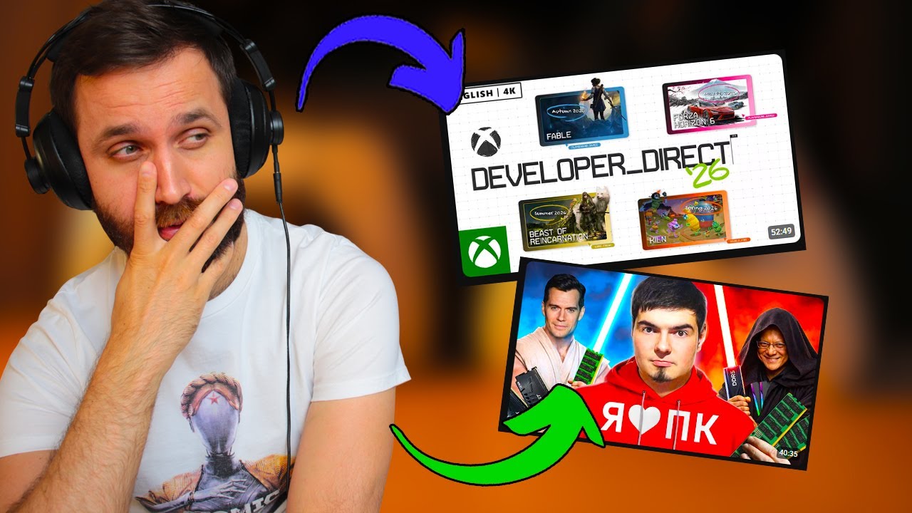 Чё показали на Xbox Direct для PS5 и Что За Тряска у пекарей — Стримчанский
