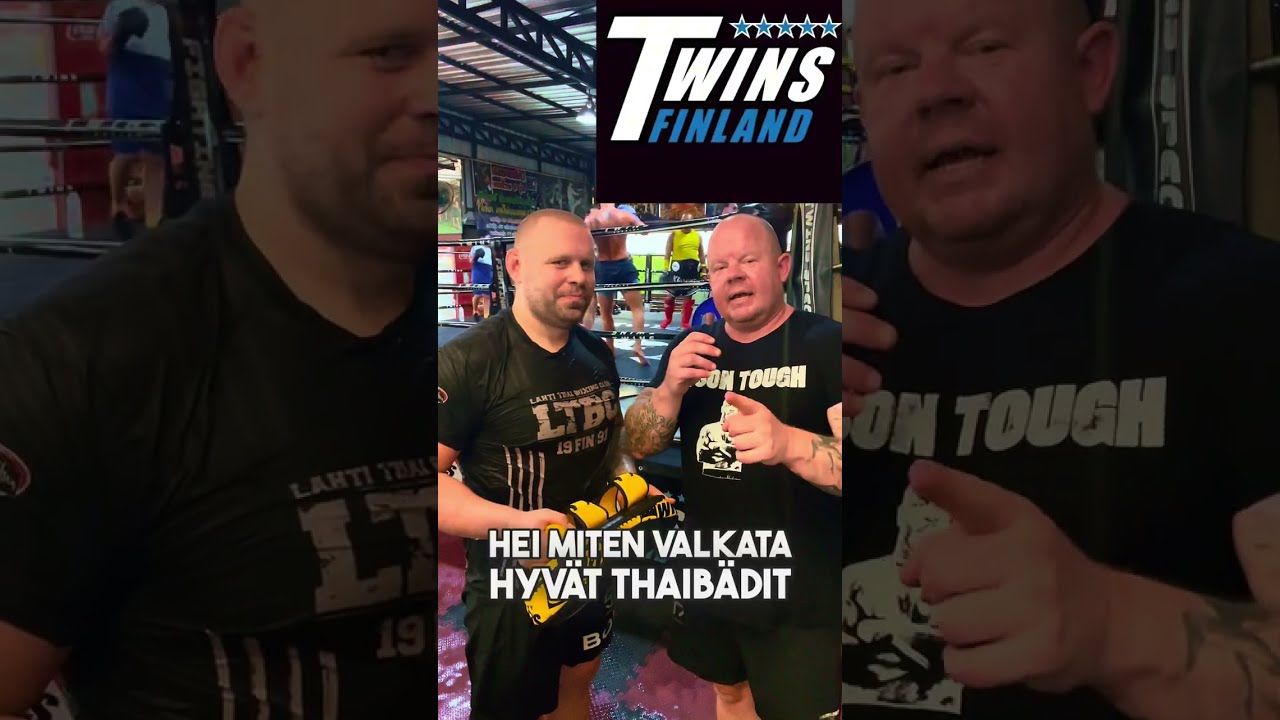 Thainyrkkeily&auml; thaimaassa. TWINS Finland varusteet