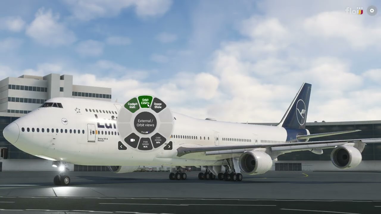 Checking out the Ftsim+ sound pack for the asobo 747!