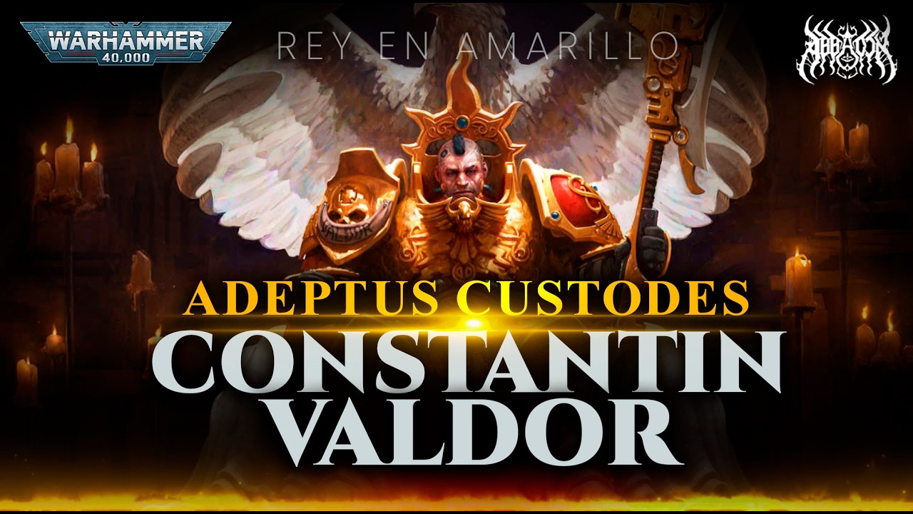 Constantin Valdor - ADEPTUS CUSTODES | Warhammer40k EPIC SONG