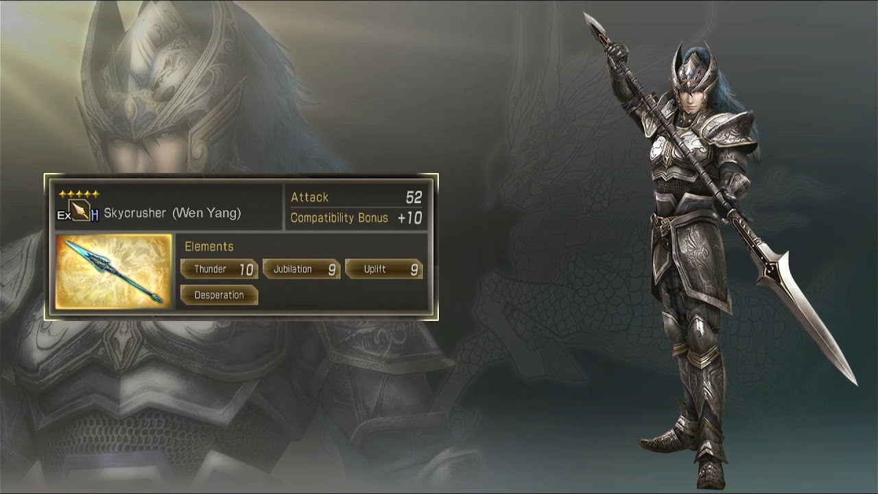 Wen Yang 5th Weapon Skycrusher - DW8XLCE PS3