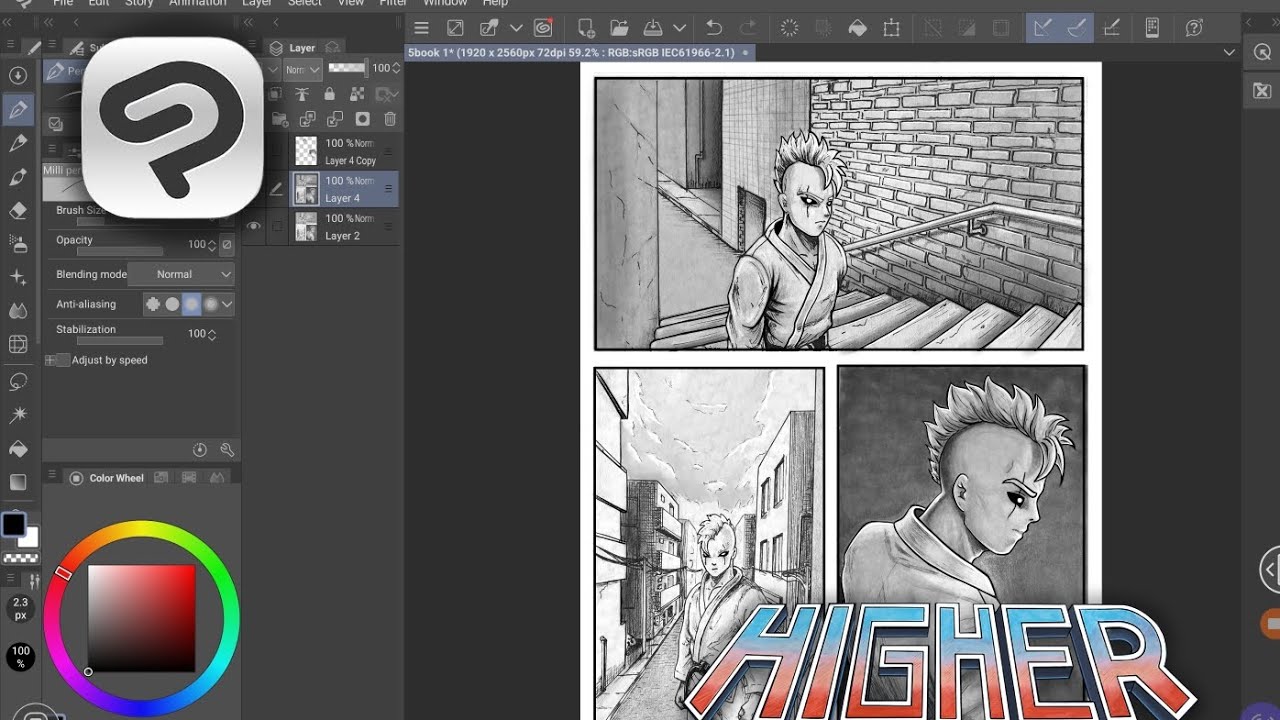 ​How to Draw Manga in Clip Studio Paint: Creating Page 1 of My 5th Book!