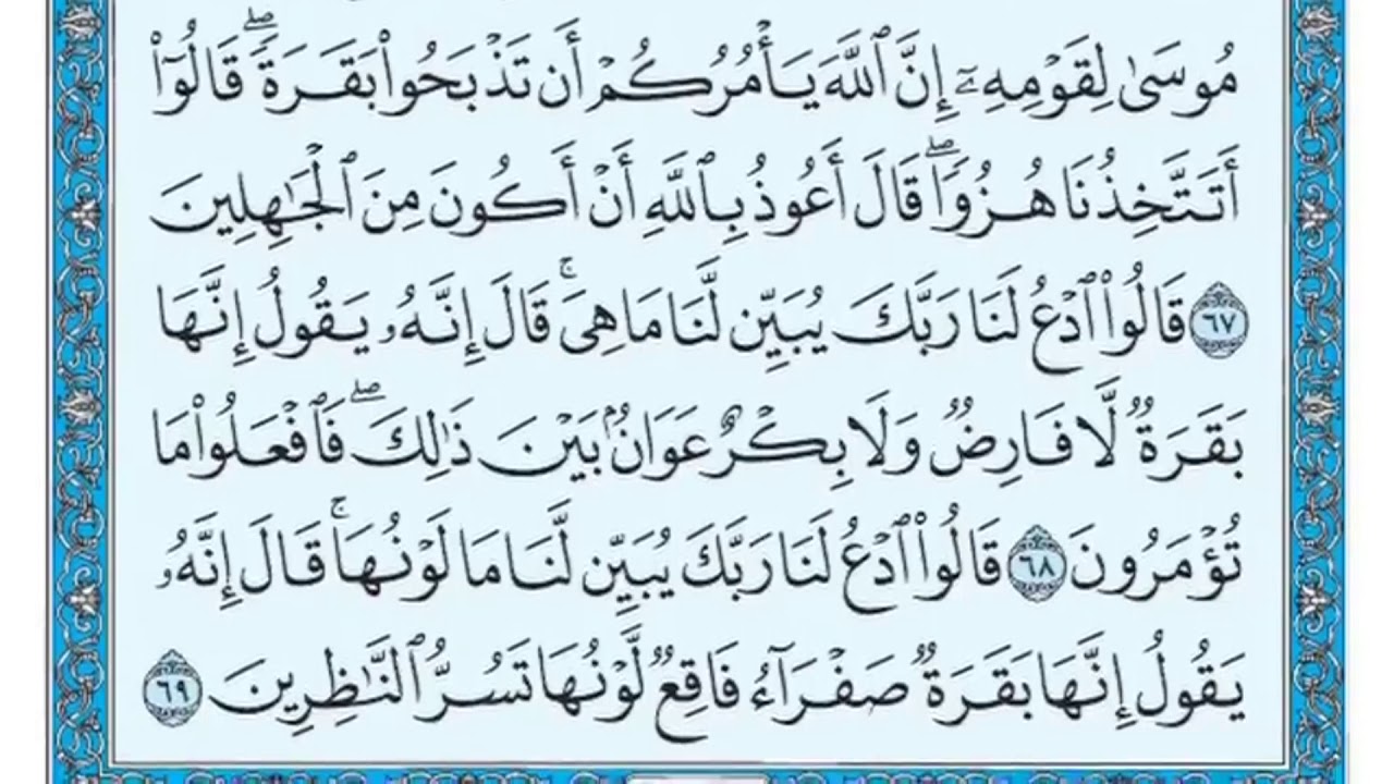 سورة البقرة مكررة عشر مرات - ماهر المعيقلي - مكتوبة - حفظ القرآن الكريم - الصفحة العاشرة - الصفحة 10