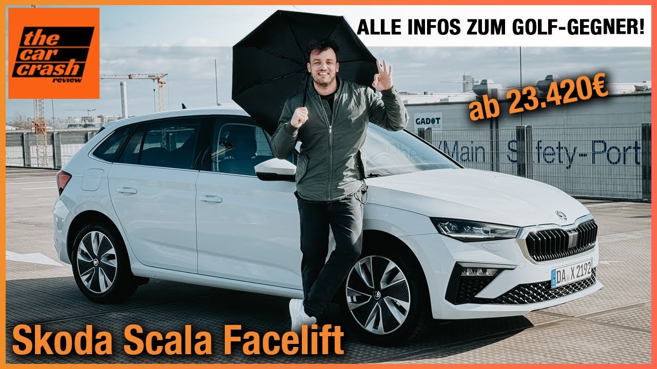 Skoda Scala im Test (2024) Alle Infos zum Facelift des Golf-Gegners ab 23.420€! Fahrbericht | Review
