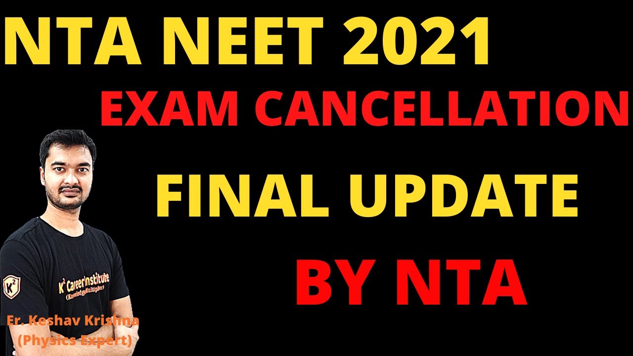 NTA NEET 2021 entrance exam cancellation: BIG update students need to know #neetreexam#neetpaperleak