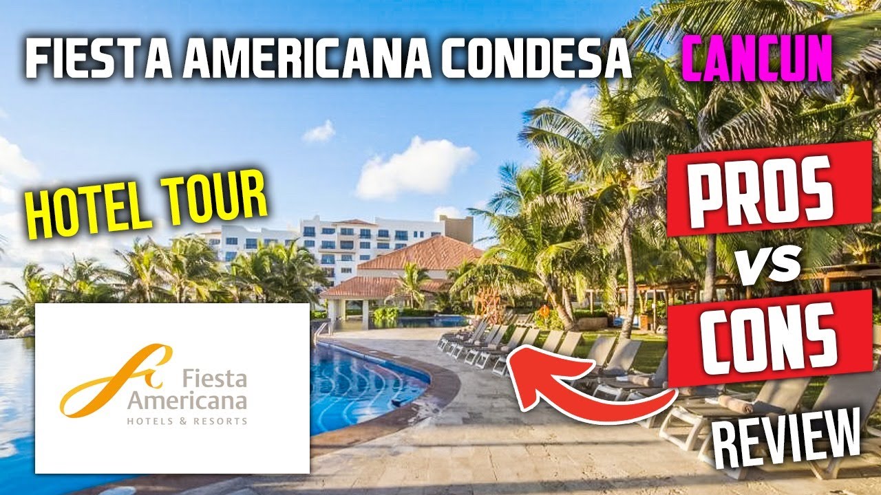 Обзор и экскурсия по отелю Fiesta Americana Condesa Cancun | Курорты «все включено» в Мексике