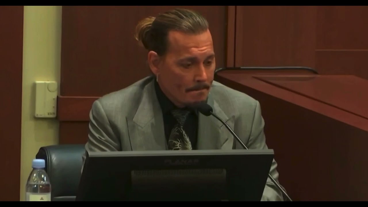 Johnny Depp Trial. Mr. Depp on the death of his mother.  Trigger to end his marriage