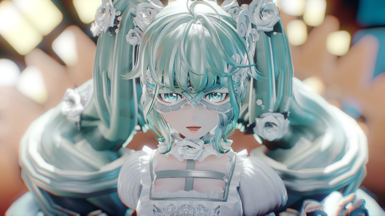 mmd | 骸骨楽団とリリア // Skeleton Orchestra and the Lilia | 初音ミク // Hatsune Miku | HAPPY LATE B-DAY TO ME