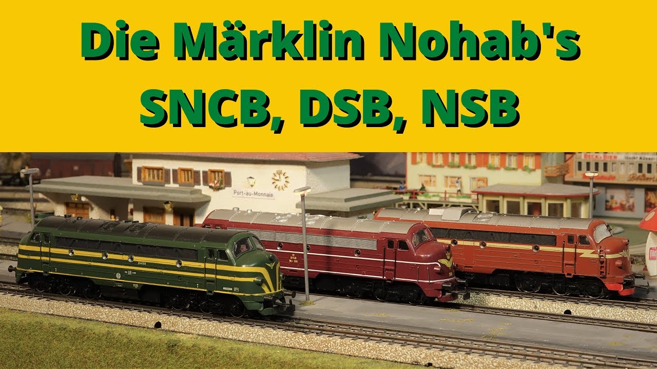 Meine Märklin Nohabs, oder die Kartoffelkäfer der NSB, SNCB und DSB