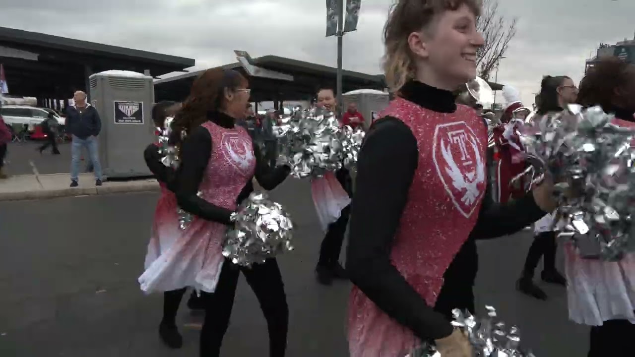Fly-in ahead of the Tulane Versus Temple Football Game