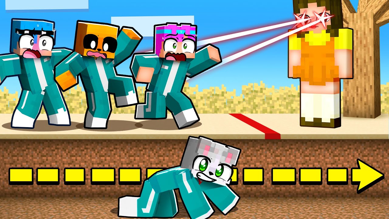 Hice Trampas para Ganar en SQUID GAME en Minecraft 😂