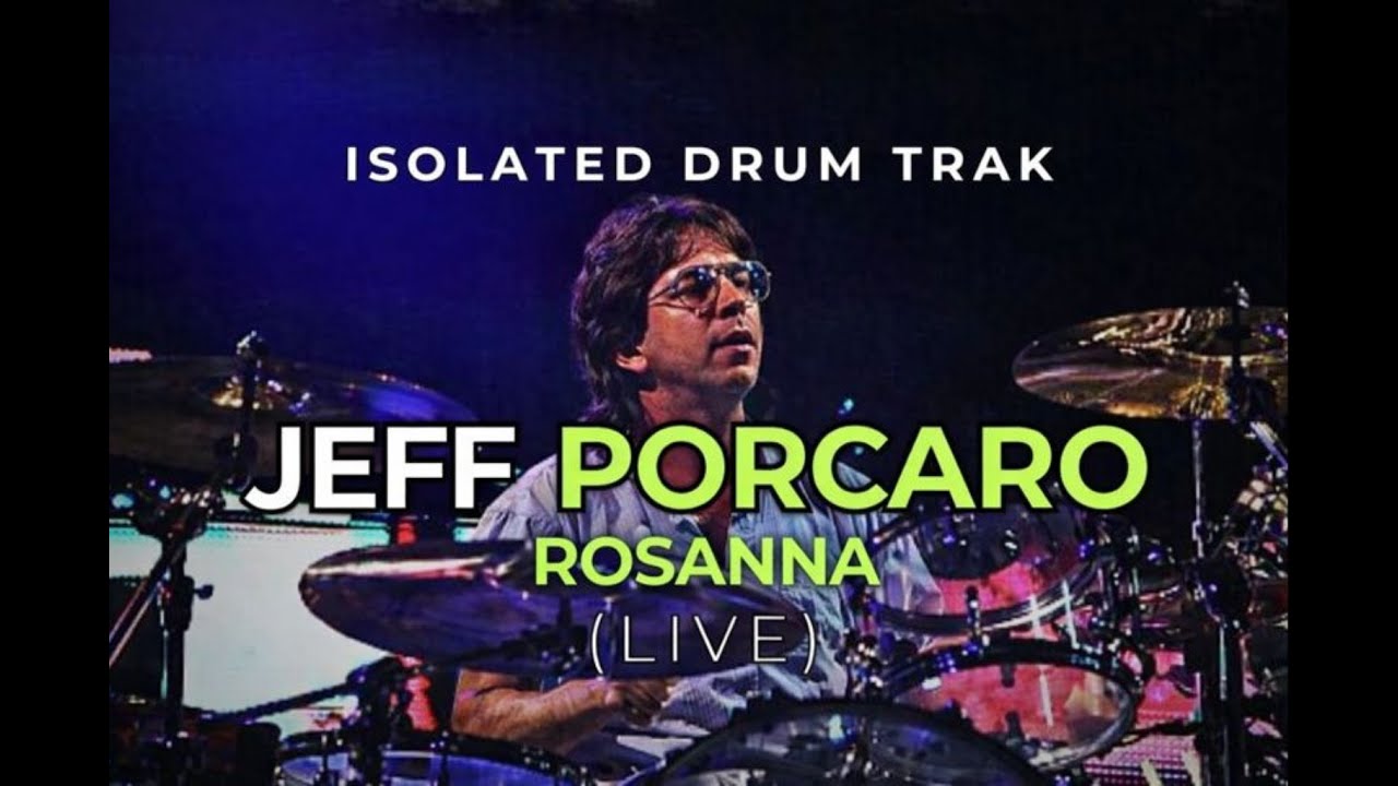 Jeff Porcaro – Rosanna Isolated Drum Live Performance | ISOLATEDLIVEDRUM