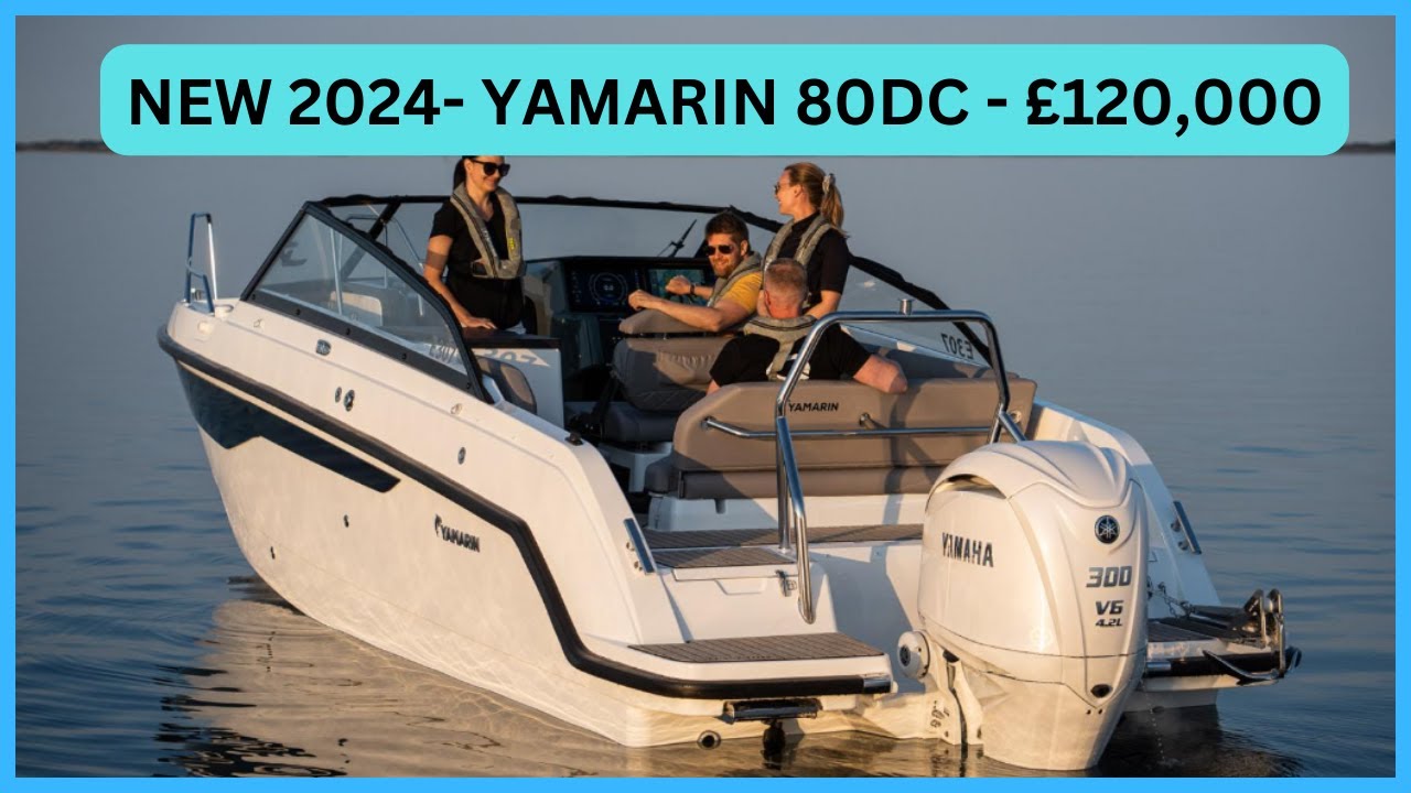 Экскурсия на лодке — НОВИНКА 2024 ГОДА — YAMARIN 80DC — 120 000 фунтов стерлингов