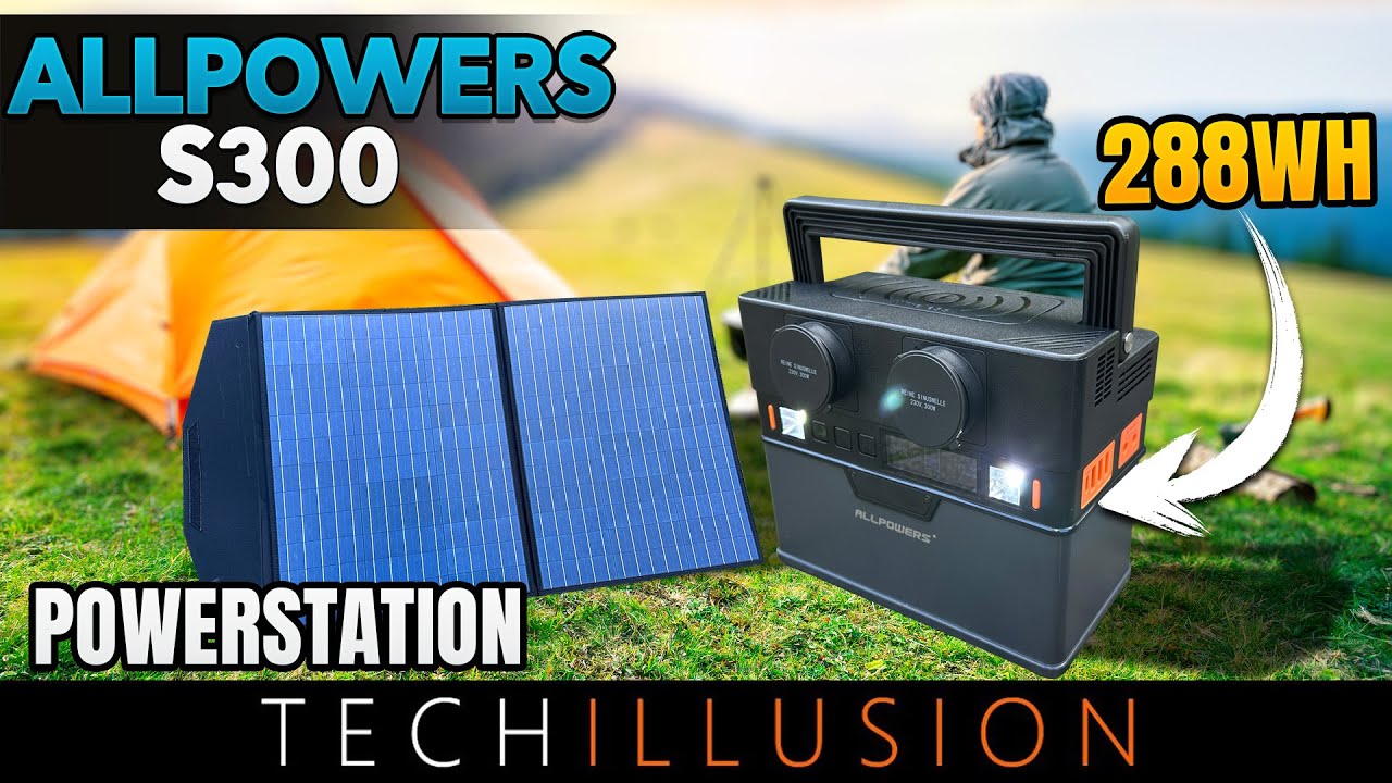 🔥KOMPAKTE POWERSTATION zum KLEINEN PREIS?!🧐 Allpowers S300 Powerstation im Test! - Allpowers S300 🤯