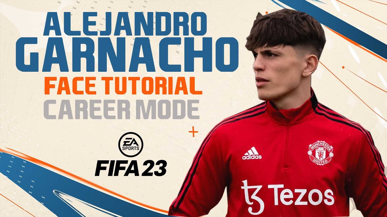 ALEJANDRO GARNACHO FACE FIFA 23 LOOK ALIKE -  Pro Clubs Face Creation CAREER MODE