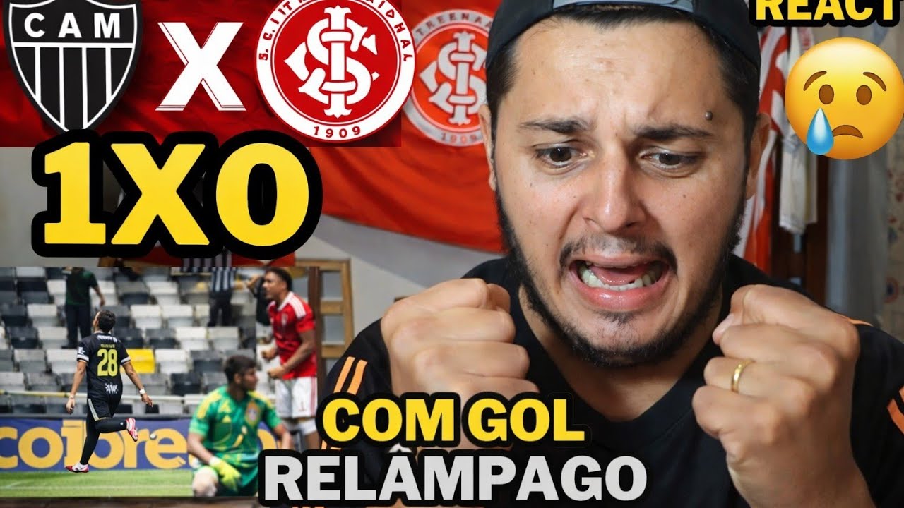 REAGINDO A ATLÉTICO MG 1X0 INTERNACIONAL 🤬😪😭- Internacional na zona de rebaixamento