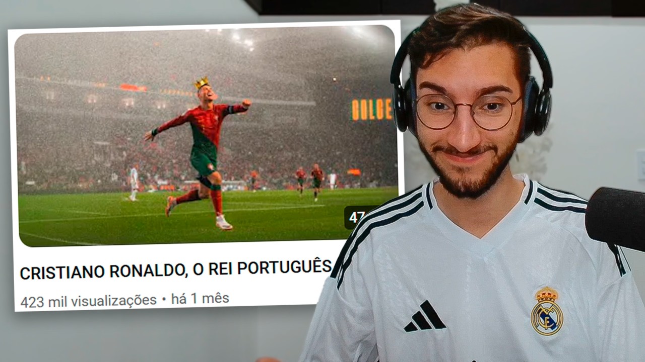 CRISTIANO RONALDO, O REI PORTUGUÊS👑