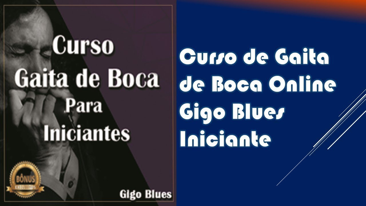 Lançamento! Curso de Gaita Online com PREÇO ACESSÍVEL!!