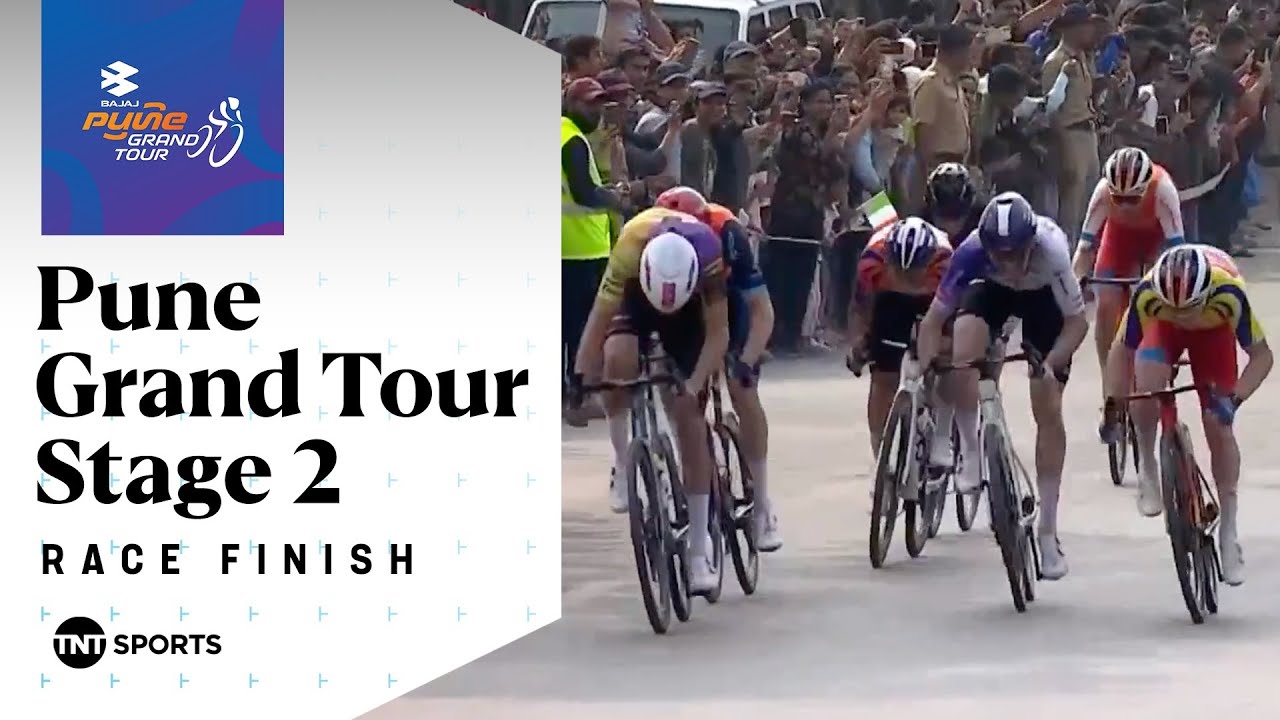 CLOSE BATTLE 😱 | Pune Grand Tour Stage 2 Final KM's | TNT Sports Cycling
