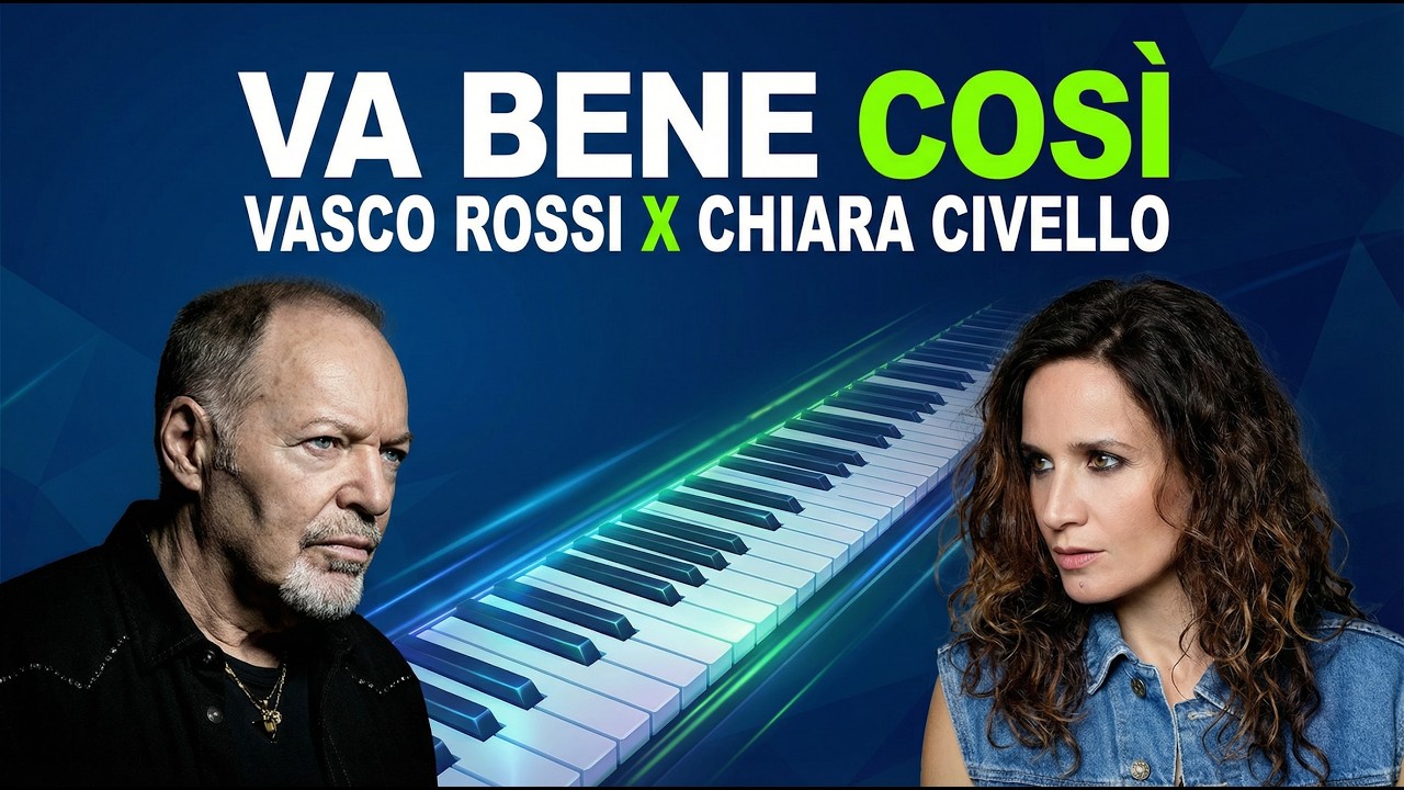 Accordi Nascosti di VA BENE COSÌ al pianoforte Vasco Rossi e Chiara Civello