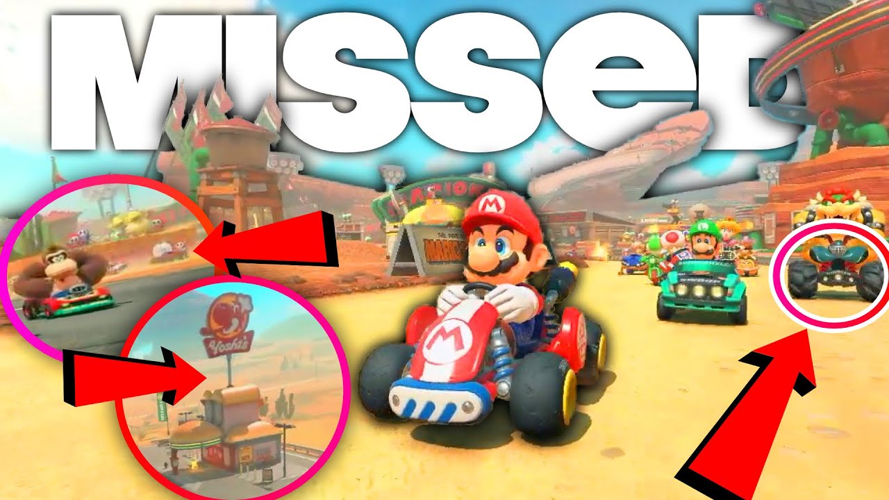 Everything You MISSED in the NEW Mario Kart Switch 2 Trailer!