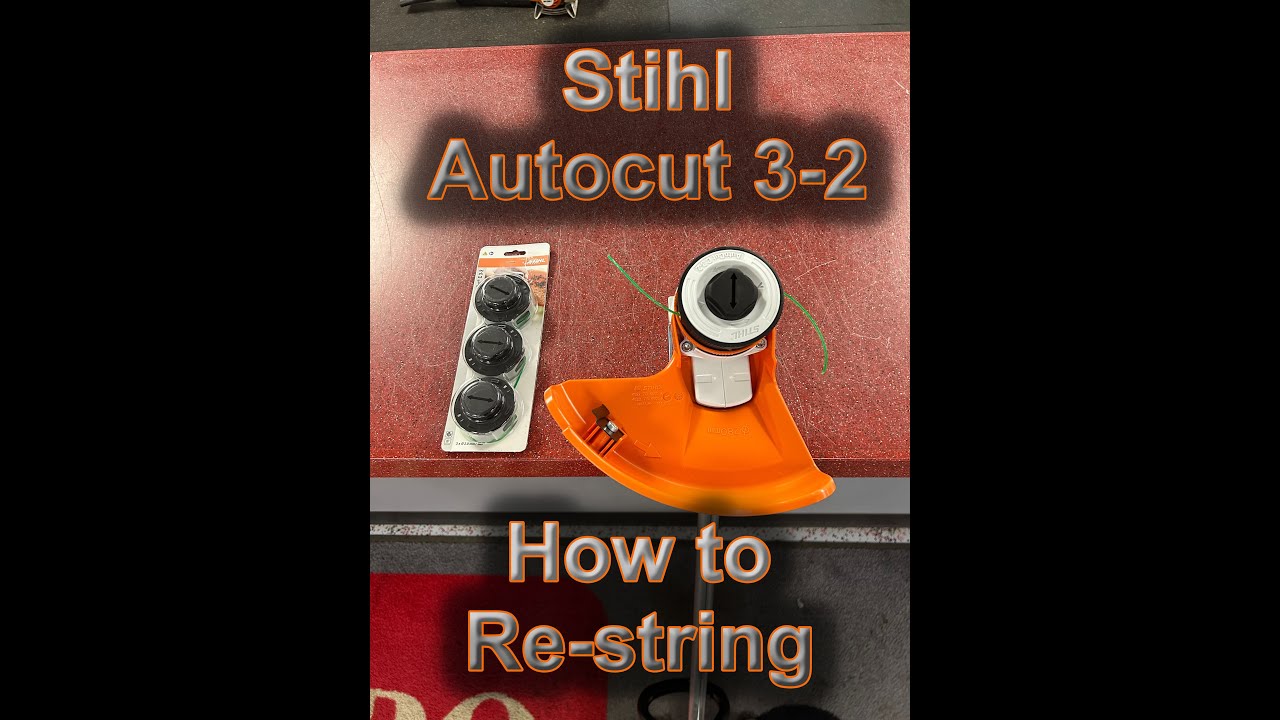 Как заменить струну на Stihl FSA 57 Autocut 3-2C