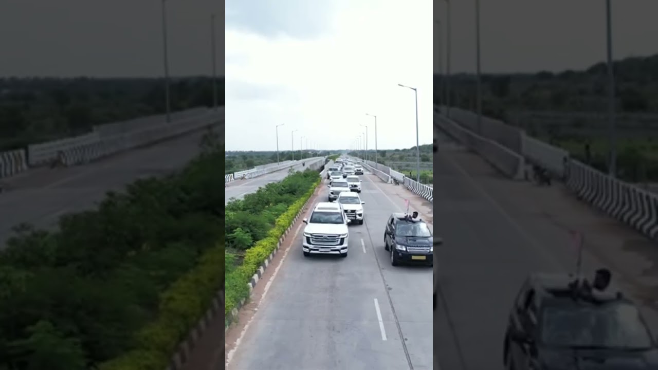 KCR Convoy Drone Video #kcr #kcrconvoy #shorts
