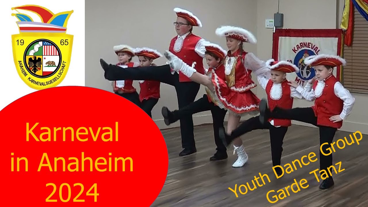 Garde Tanz - Prinzegarde - Youth Dance Group - Anaheim KG - Kinder Karneval & Faschingsball - 2024