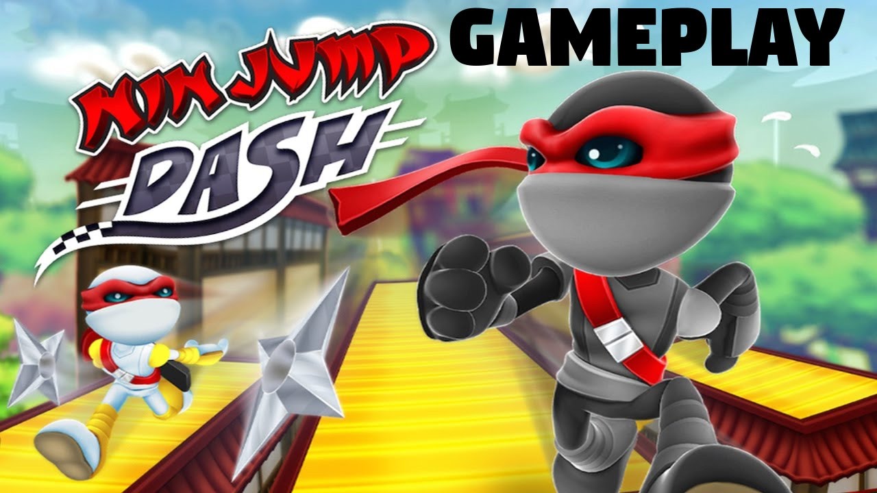 Let's Play - Ninjump Dash - Android Gameplay Review - Backflip Studios