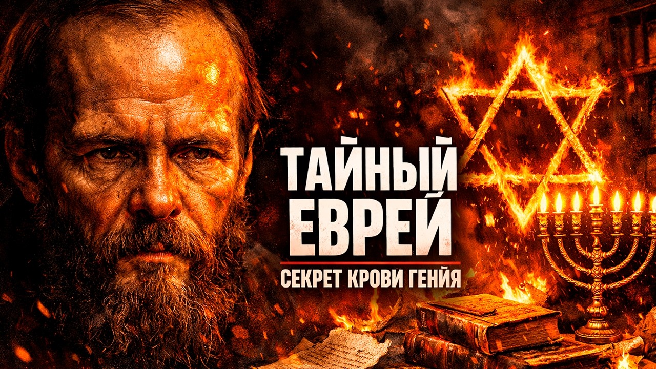КРОВЬ ПРЕДКОВ НЕ МОЛЧИТ! Достоевский был ЕВРЕЕМ: Тайна, которую скрывали 140 лет!