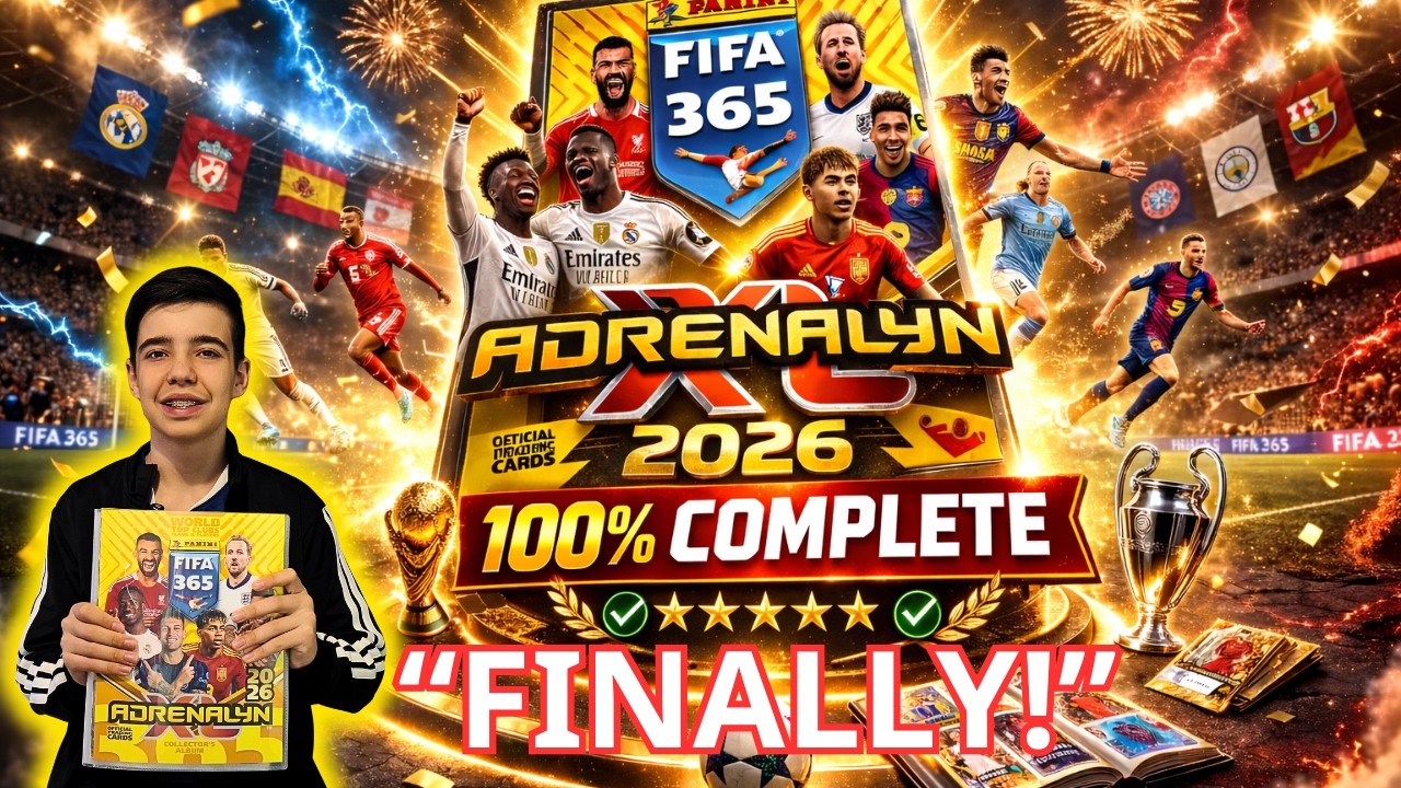 ΕΠΙΤΕΛΟΥΣ! Το FIFA 365 2026 Album 100% ΟΛΟΚΛΗΡΩΜΕΝΟ! 🏆🔥