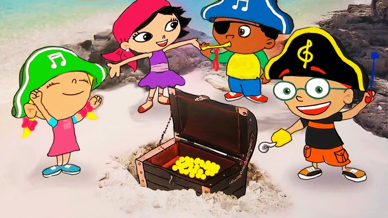 Little Einsteins Pirate's Treasure Stories for Kids live pictures in my book STORIES AND TALES