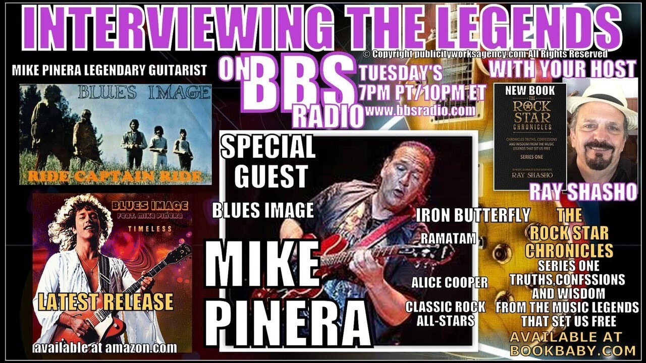 Mike Pinera: Blues Image Captain ... Iron Butterfly Monster Guitarist!