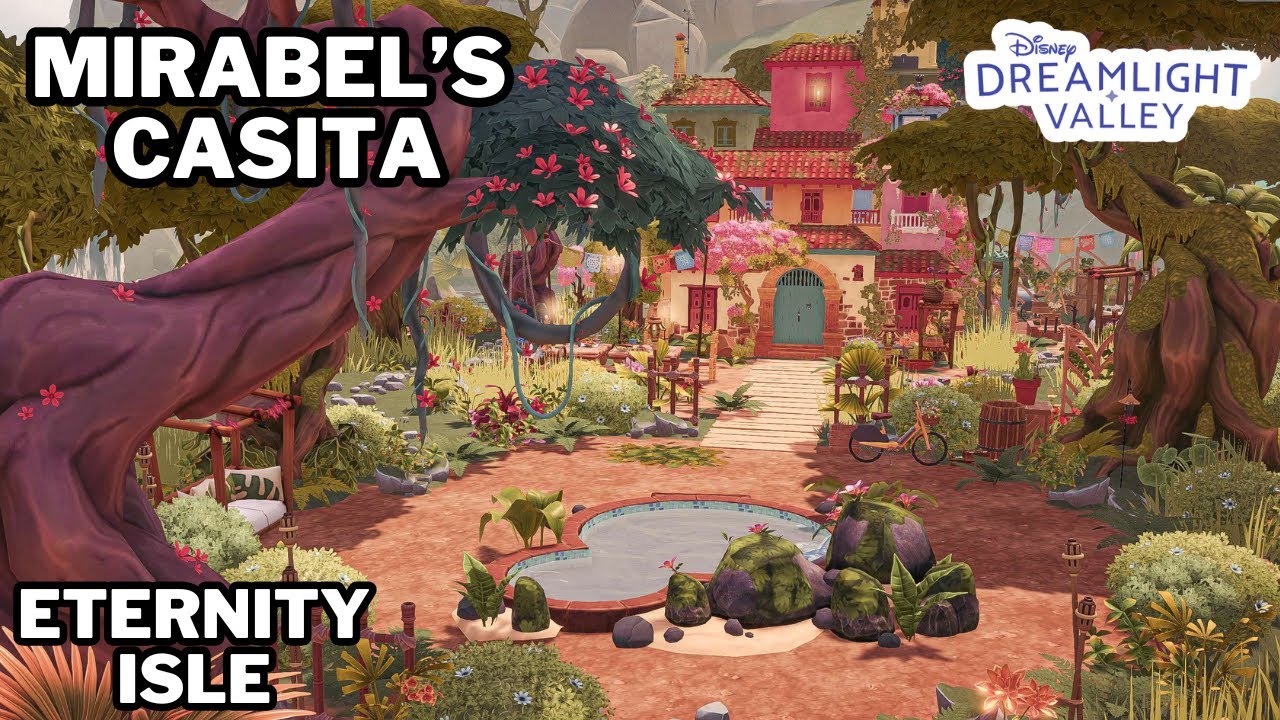 ETERNITY ISLE DESIGN// MIRABEL'S JUNGLE CASITA//RIFT IN TIME//SPEED BUILD//DISNEY DREAMLIGHT VALLEY